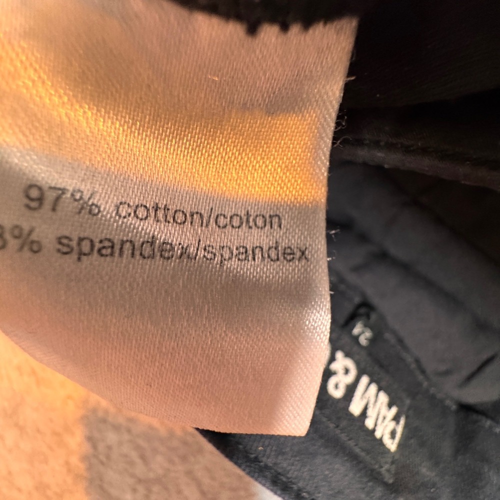 Low Rise Lace Up Cargo Jeans Charcoal Denim Red Yellow Stripe Moto 24 Pam & Gela - Picture 6 of 9